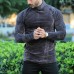 Men's Warm Velvet Slim Fit Casual Long Sleeve T-shirt