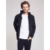 Cashmere Wool Full Zip Hoodie - Charcoal Marl