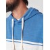 Surf Stripe Slub Hoodie - Blue Horizon