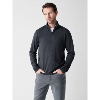 Forever Quarter Zip - Black Heather