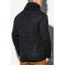 Men's Drawstring Stand Collar Long Sleeve Knit Sweater