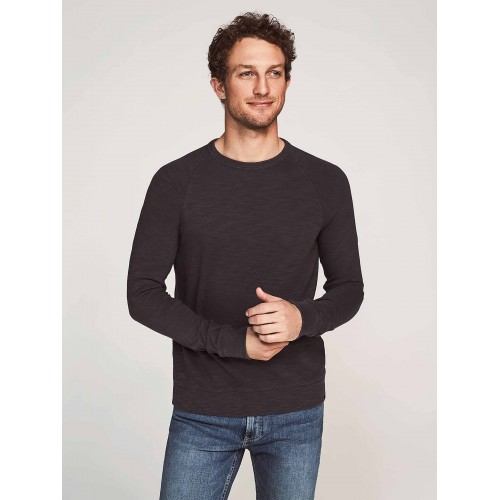 Slub Cotton Raglan - Graphite