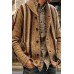 Men's Long-sleeved Lapel Long Sleeves Jacket